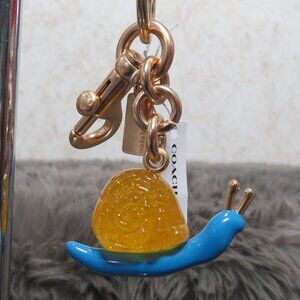 Coach Observed By Us Snail Bag Charm (Multicolor)